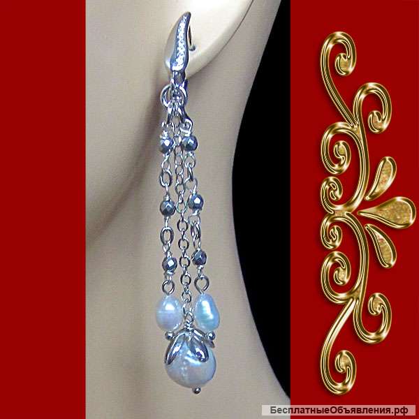 Серьги из жемчуга