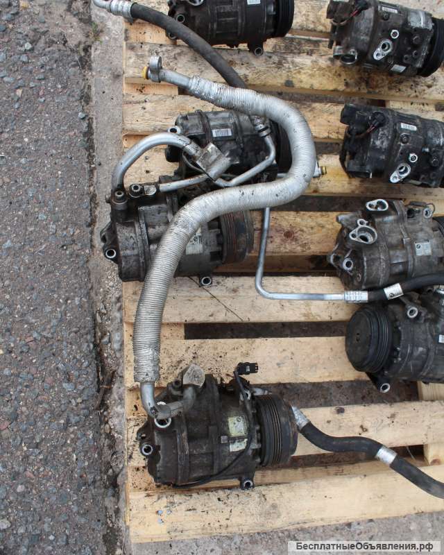 Компрессор кондиционера 64529185146 BMW X5 E70, X6 E71 на M57N2