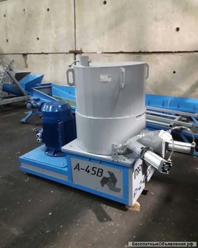 Агломератор для ПНД и ПВД пленки PZO-A-45