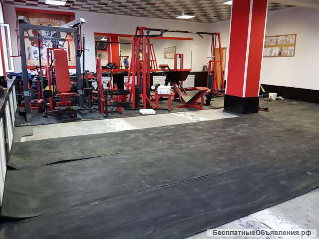 Для тренажерного зала напольное покрытие