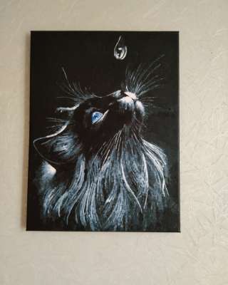 Картина по номерам готовая