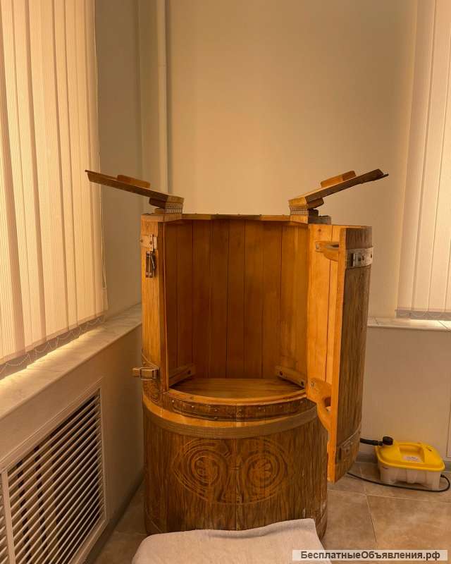 Массаж. Спа программы с фитосауной кедровая бочка.