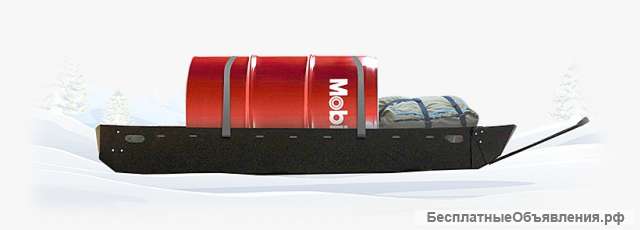 Сани для снегоходов из ПНД