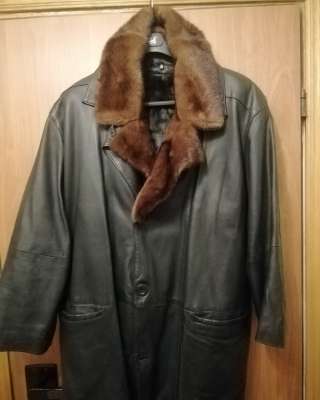 Куртка кожаная мужская