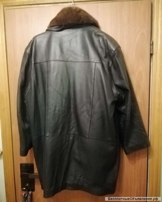 Куртка кожаная мужская