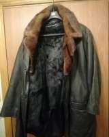 Куртка кожаная мужская