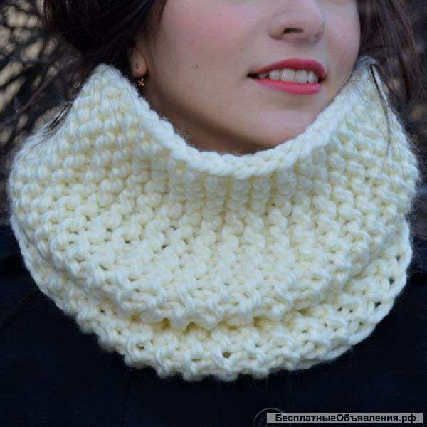 Снуды из натуральной шерсти