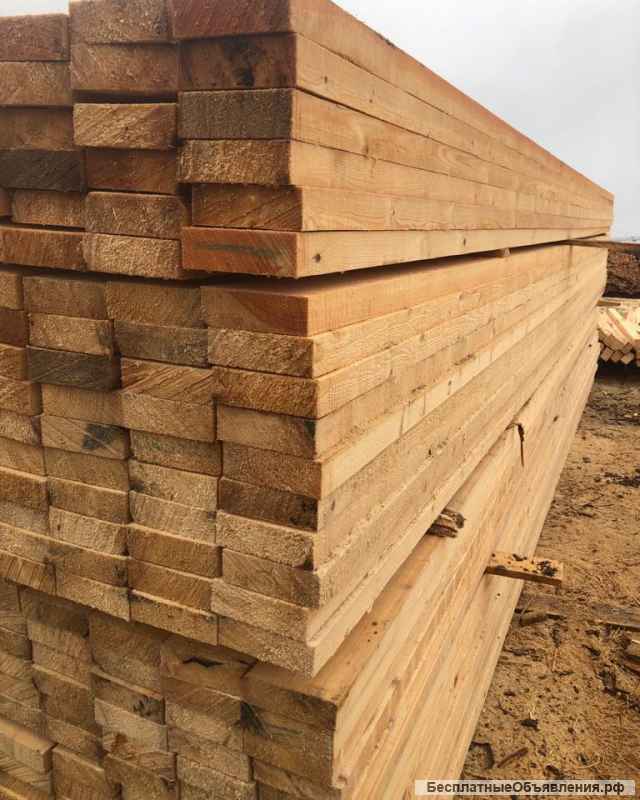 Пиломатериалы хвойных пород от производителя