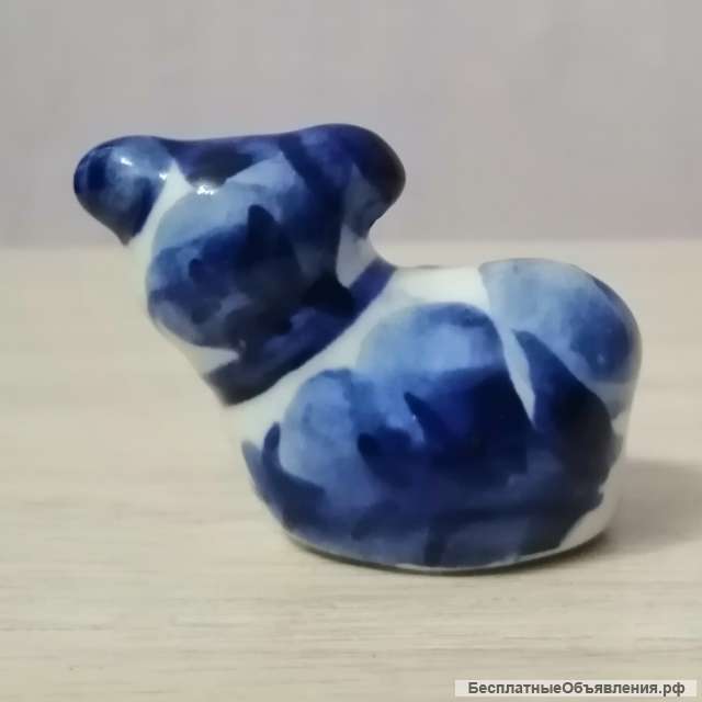 Керамическая фигурка гжель