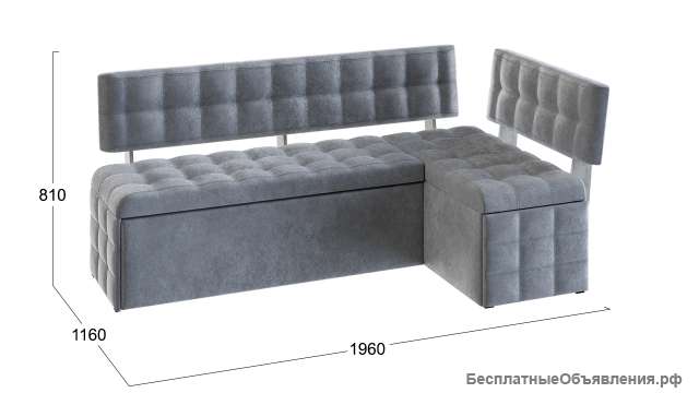 Скамья угловая со спальным местом «Манчестер» Исп. 2