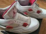 Nike air jordan 4 retro Alternate 89 White Red Black