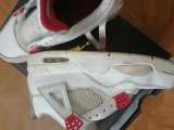 Nike air jordan 4 retro Alternate 89 White Red Black