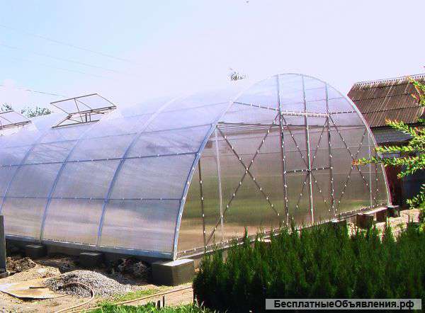 Промышленные теплицы из поликарбоната