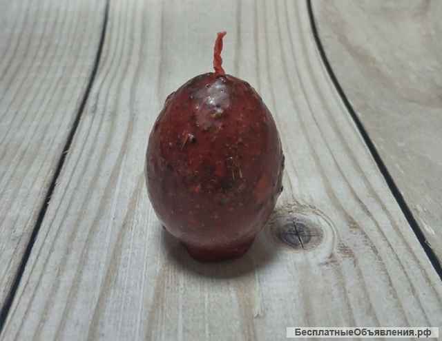 Свеча Яйцо с травами