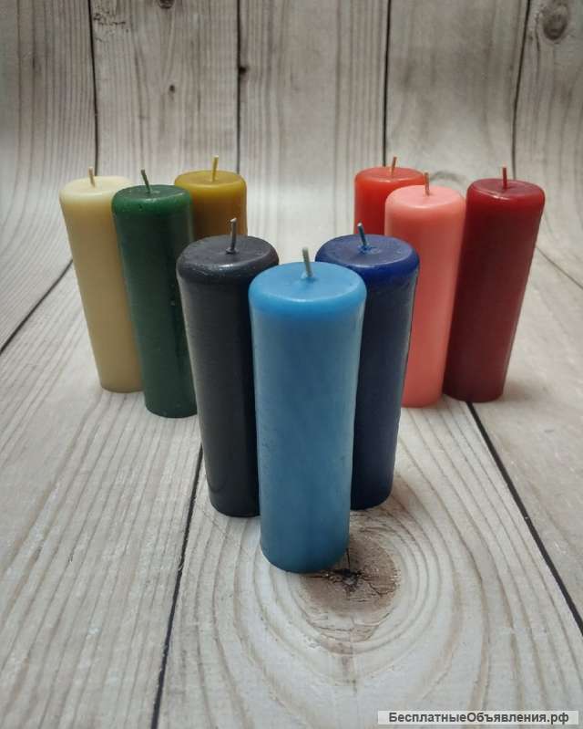 Свеча колонна 10 см