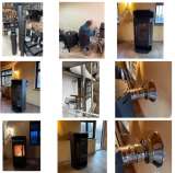 Установка дымоходов