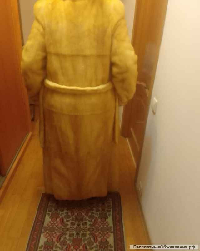 Норковая шуба