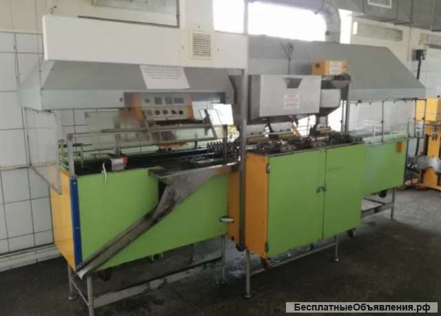 Линия для производства кекса с начинкой Барни