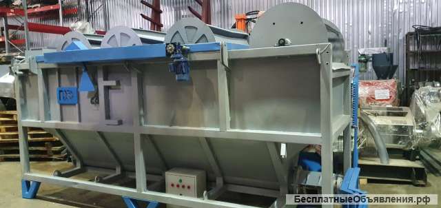 Ванна флотации модели PZO 301-VF для плавающих и тонущих полимеров