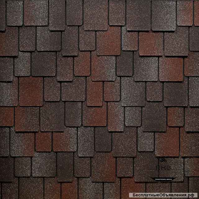 Гибкая черепица Dӧcke PIE, PREMIUM, Саппоро, Кофе