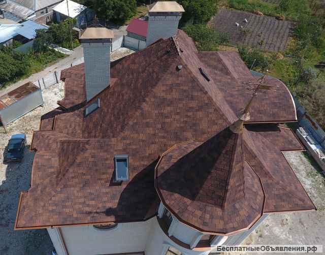 Гибкая черепица Dӧcke PIE, PREMIUM, Саппоро, Кофе