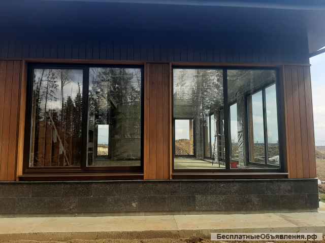 Окна из древесины