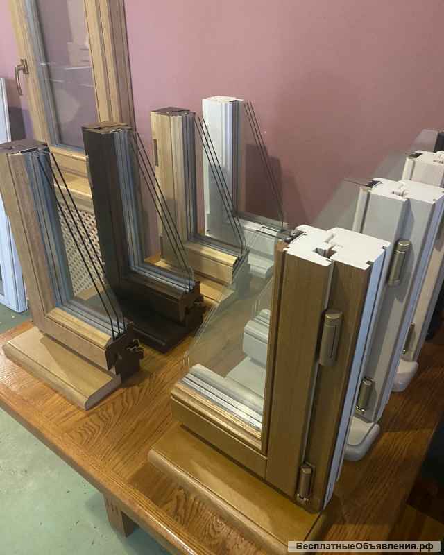 Окна из древесины