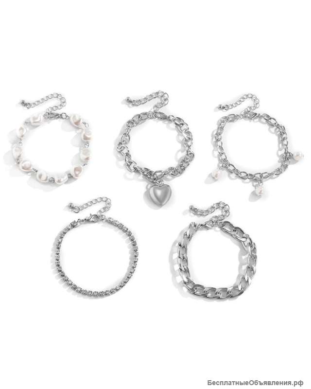 Набор браслетов 5 шт