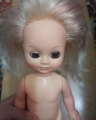 Кукла ссср ВЕСНА разговаривает механизм в порядке блондинка Самовывоз метро Отрадное Цена 900 рубле