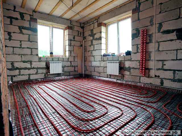 Устройство отопления, водопровода, котельной в доме