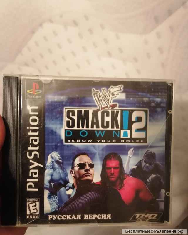 SMACK DOWN 2 KNOW YOUR ROLE 40 WINKS игры Sony PlayStation