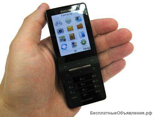 Новый Philips Xenium X550 Black (Ростест, комплект)