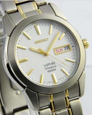 Новые Японские часы SEIKO (сапфир, титан, 100 метров)