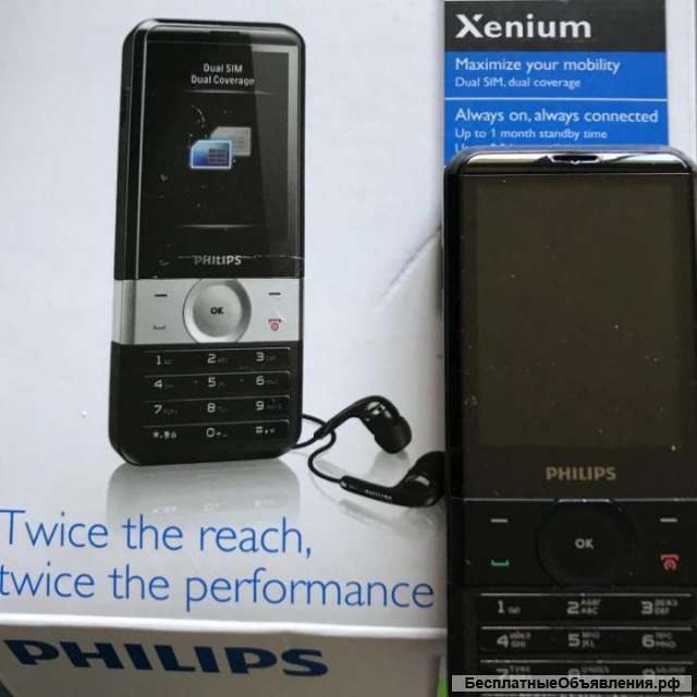 Philips X710 (2-радиомодуля, 2-сим, оригинал)