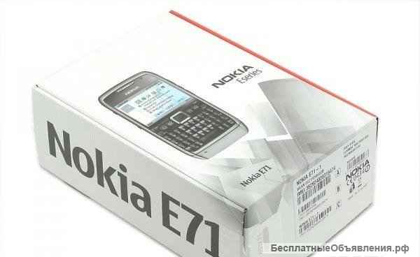 Новый Nokia E71 Grey (оригинал, Финляндия)