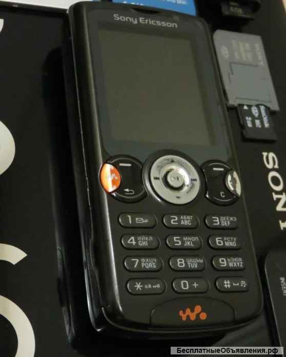 Sony Ericsson W810i Black (оригинал, комплект)