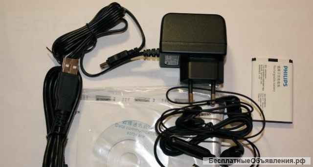 Philips X128 Black (Ростест, оригинал, 2-сим)