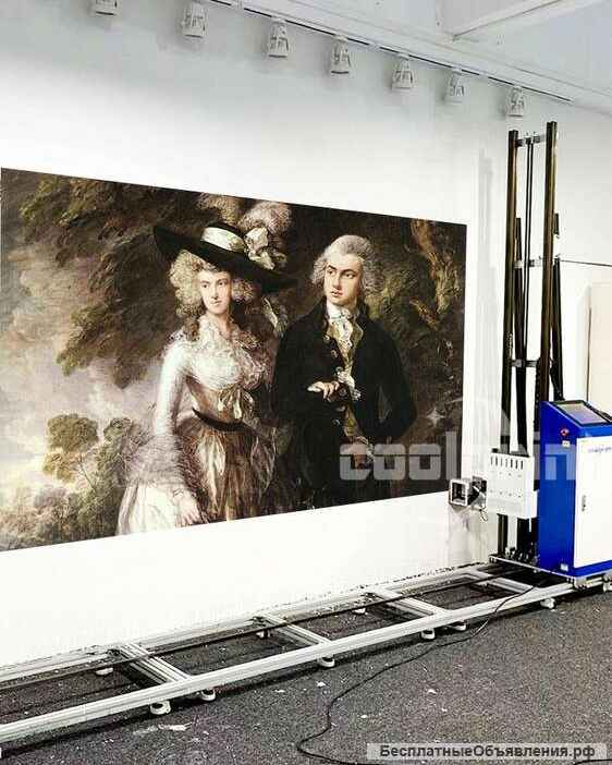 Интерьерная печать, роспись на стенах, принтером