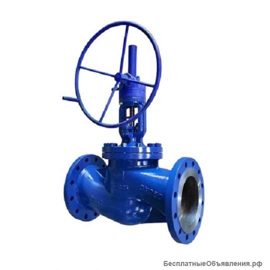 Вентиль сильфонный АСТА Р25Ч с редуктором