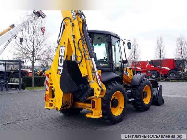 Экскаватор-погрузчик JCB 4CX, 4000 м/ч, из Европы