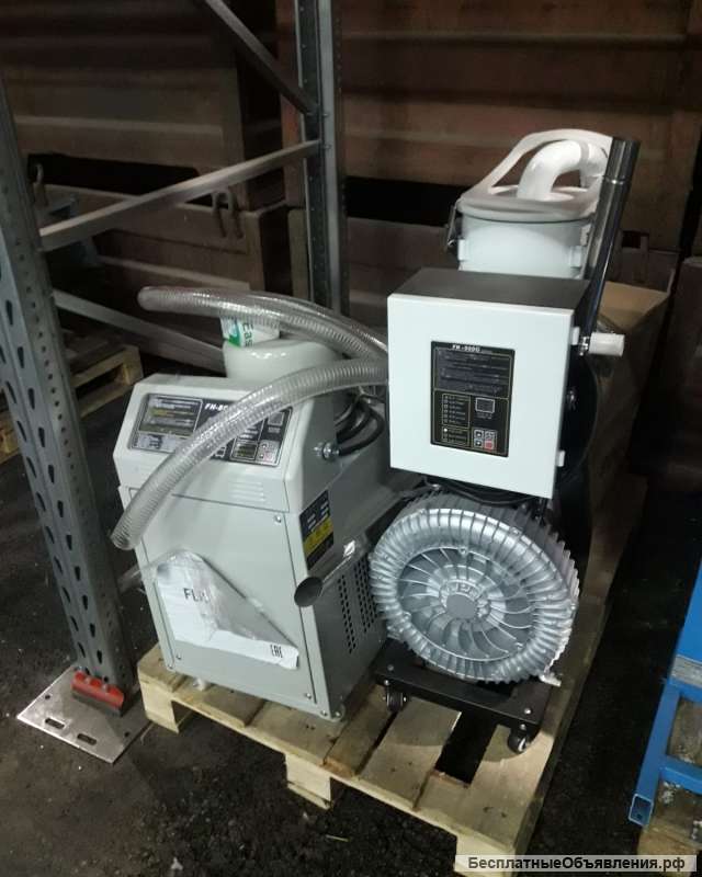 Вакуумный загрузчик FLK-900 напольный 3-х фазный произв. 450 кг