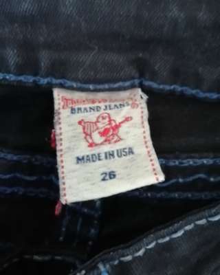 Джинсы True Religion (Голубая строчка)