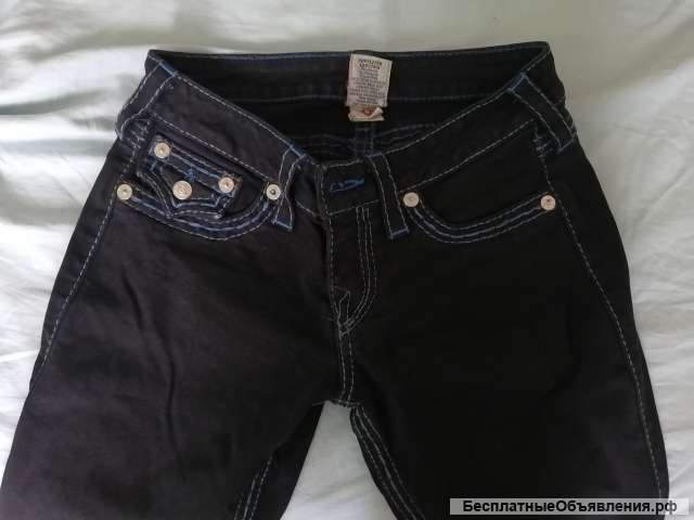 Джинсы True Religion (Голубая строчка)
