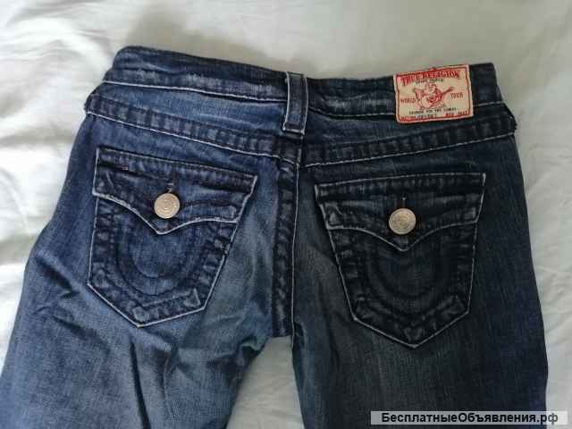 Джинсы True Religion (Черная строчка)