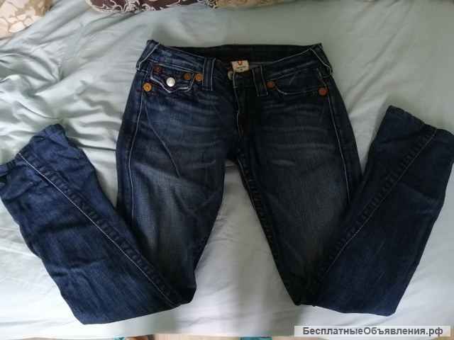 Джинсы True Religion (Черная строчка)
