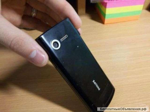 Philips X503 Black (оригинал, 2-сим, комплект)