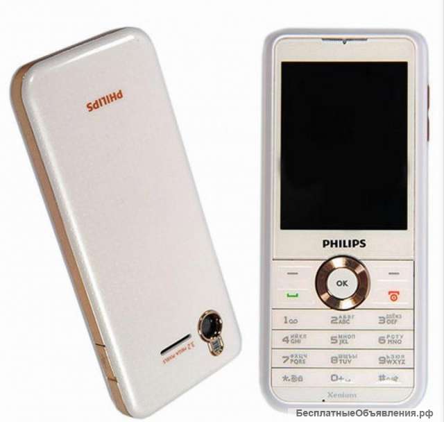 Philips Xenium F511 White (2-сим, оригинал)