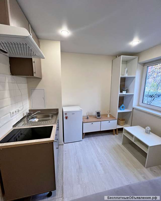 Квартира-студия 12 кв.м с мебелью в районе Люблино