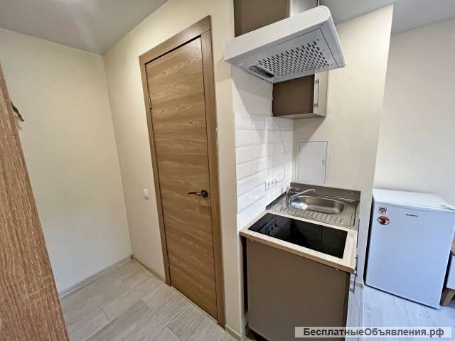 Квартира-студия 12 кв.м с мебелью в районе Люблино