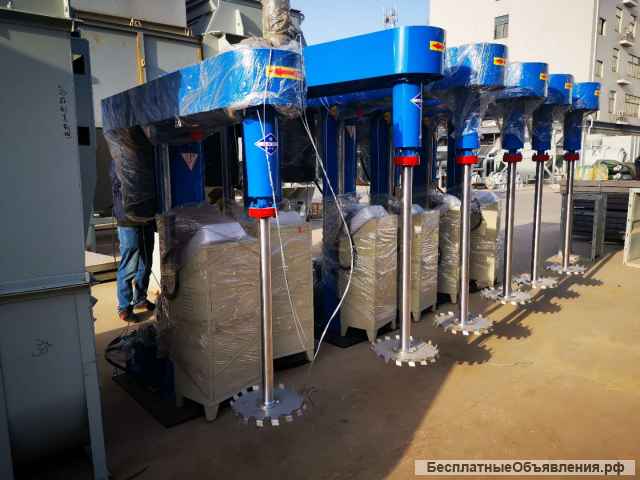 Диссольвер (смеситель) для производства водоэмульсионной краски, шпаклевки